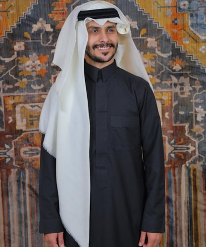 غترة كشميريه صوف ساده