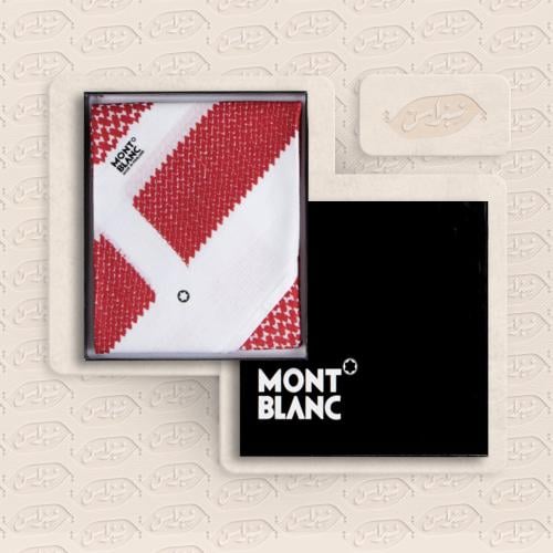 شماغ مونت بلانك شبابي - أسود