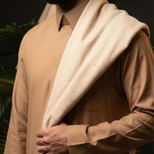 غتره بشمينا كشميري ساده - بيج