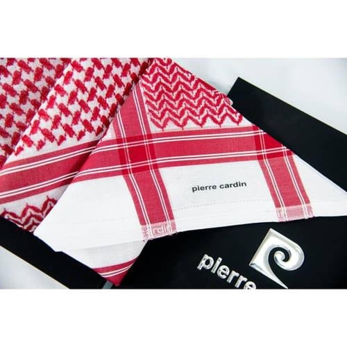 شماغ بييركاردان مودرن احمر PH-R