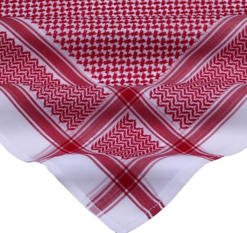 شماغ ديفنشي الانجليزي دم الغزال