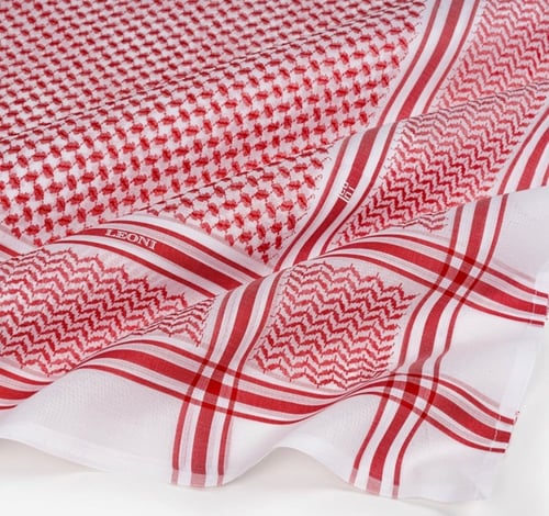 شماغ ليوني الانجليزي لون فاتح