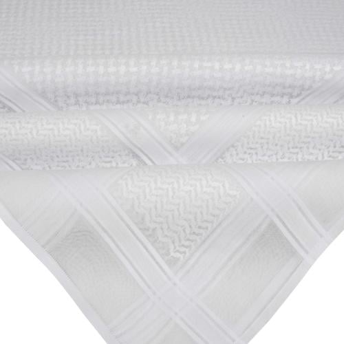 Al Ajlan Shemagh (Golden) men's white