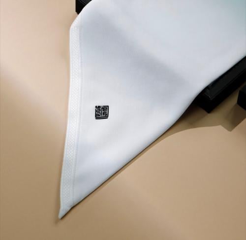 غترة شتوية أبيض سادة