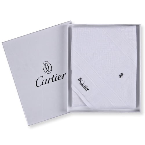 شماغ كارتير ابيض