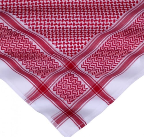 شماغ ديفنشي الانجليزي دم الغزال