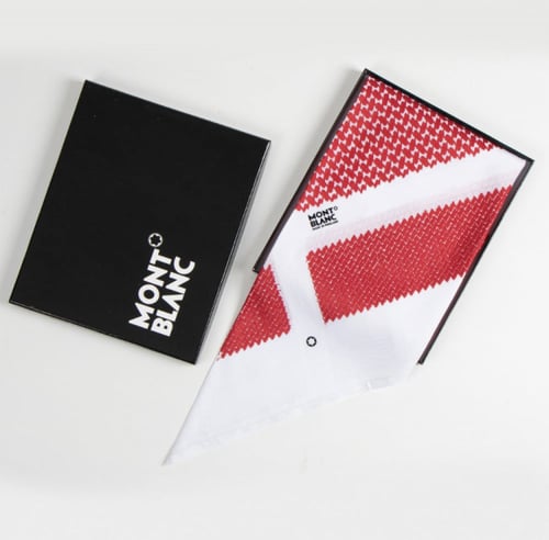 شماغ مونت بلانك شبابي - أسود