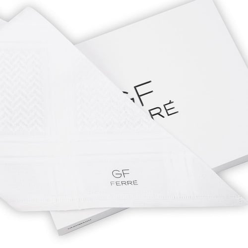 شماغ جي اف فيري أبيض FLW