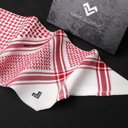 شماغ ماريو فالنتينو أحمر SVBR13