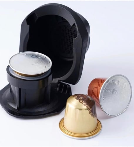 محول قطعه تسمح باستخدام كبسولات نيسريسو لاله دلوتش...