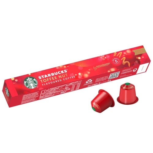 ستاربكس كبسولات نسبريسو توفي نت Toffee Nut Starbuc...