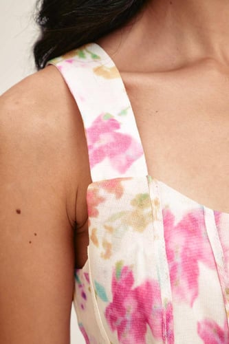 فستان مورد بحمالات