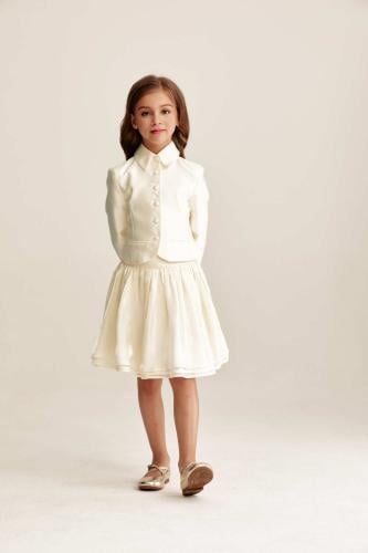 تنورة ميدي بتصميم طبقات