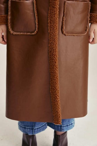 فروة جلد مُبطن بالصوف