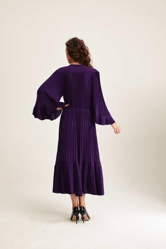 فستان بليسيه برباط