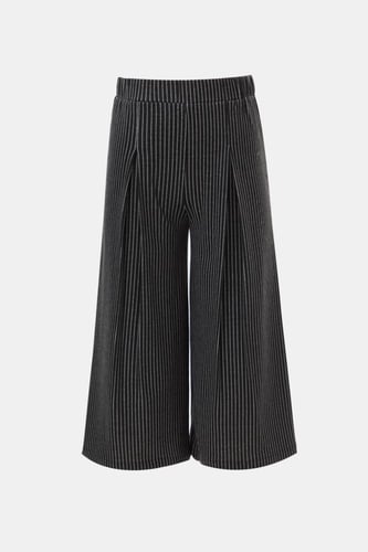 بنطلون ميدي مقلم