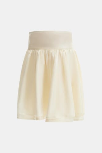 تنورة ميدي بتصميم طبقات