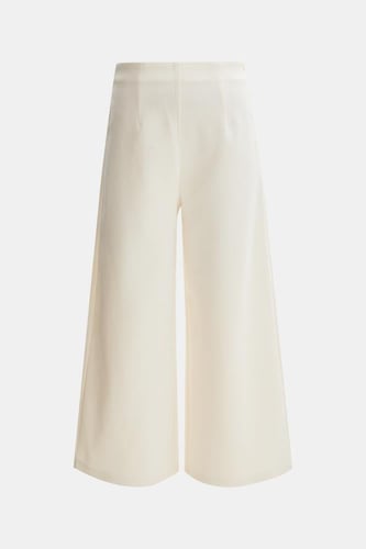 بنطلون واسع بخصر عالي