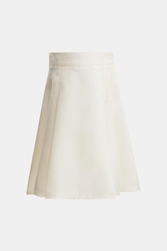 تنورة ميدي بكسرات