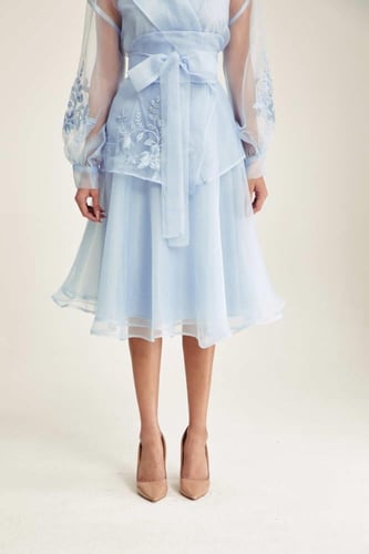 تنورة أورجنزا بقصة كلوش