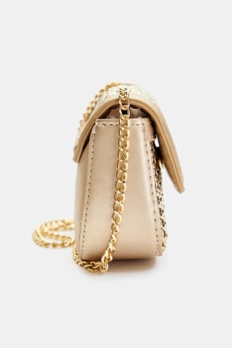 حقيبة كروس منسوجة صغيرة