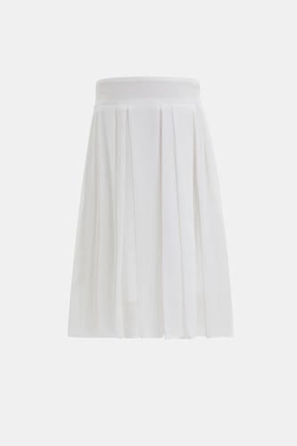 تنورة ميدي بكسرات