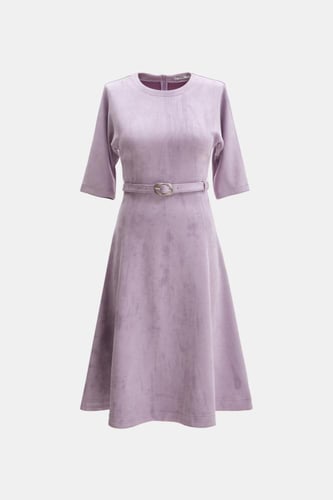 فستان شامواة بحزام