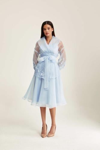 تنورة أورجنزا بقصة كلوش