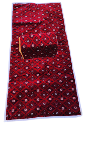 Duration with a car, Sadu embroidery pattern