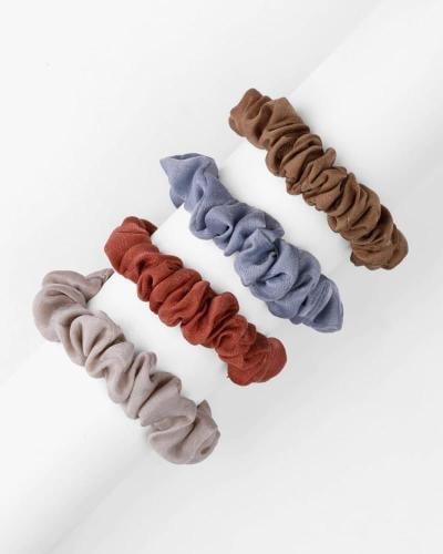 طقم من 4 ربطات مطاطية للشعر لكل يوم