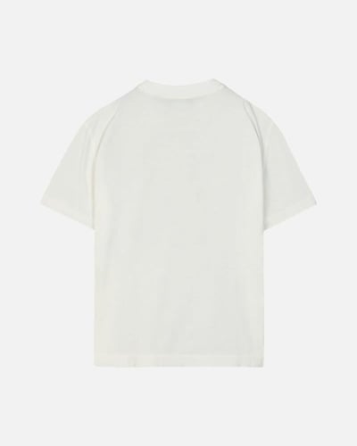 تي شيرت رجالي زايروس بلون أبيض بطبعة مميزة