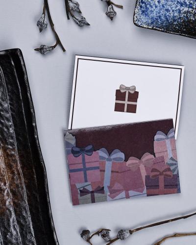 ‎ كرت اهداء بتصميم راقي