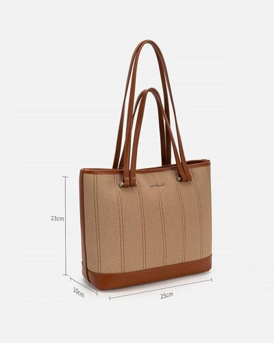 شنطة نسائية الفي اند كو باللون البني