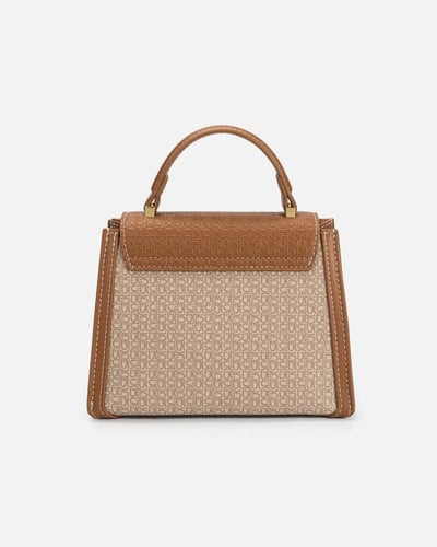 شنطة نسائية راقية باللون البني