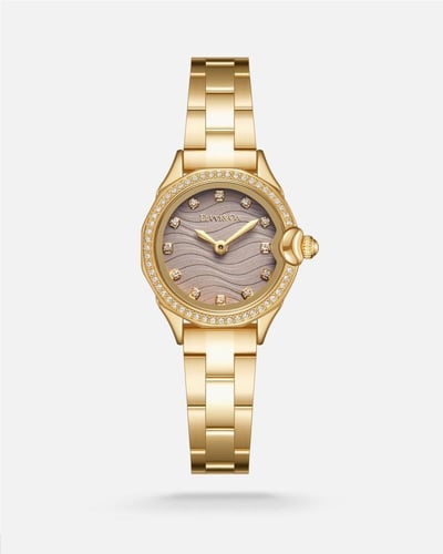 هدية نسائية الفي اند كو ساعة واساور بتصميم مميز