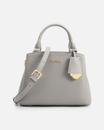 شنطة نسائية الفي اند كو باللون الرمادي