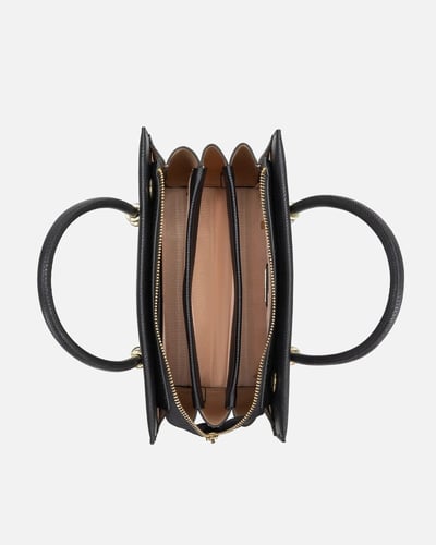 ‎ شنطة نسائية ايمزوري بلون أسود وبيج | ELH043F0244...