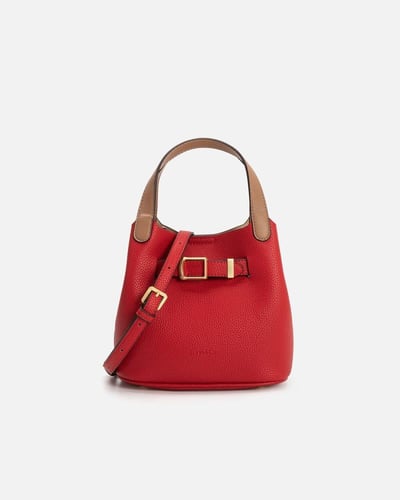 طقم هدية الفي اند كو شنطة ونظارة بلون أحمر