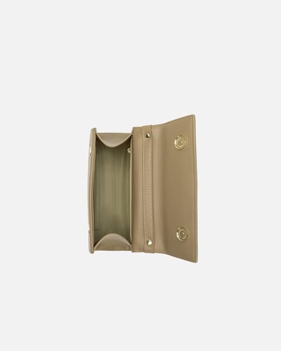 شنط نسائية الفي اند كو من الجلد بلون بني