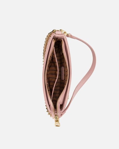 شنطة نسائية الفي اند كو باللون الوردي