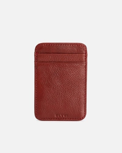 ‎ محفظة رجالية إلڤي بلون عودي