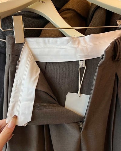  بنطلون نسائي الفي اند كو بتصميم أنيق بلون رمادي