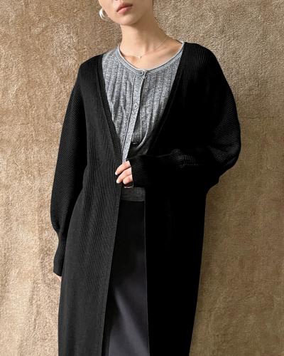 ‎ كوت نسائي الفي اند كو باللون الأسود