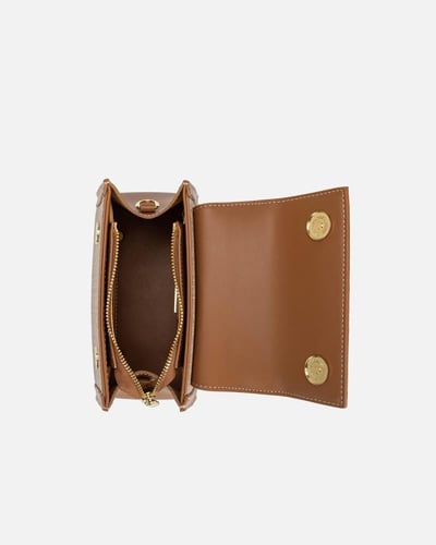 شنطة نسائية راقية باللون البني