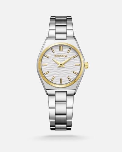 ساعة نسائية الفي اند كو ستيل باللون الفضي