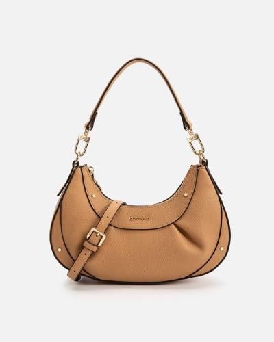 شنطة نسائية الفي اند كو من الجلد بلون بني