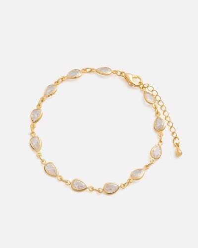 ‎ اسوارة نسائية كلاسيك باللون الذهبي