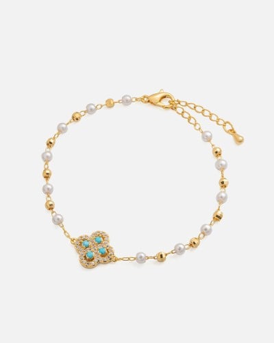 ‎ اسوارة نسائية متفردة باللون الذهبي