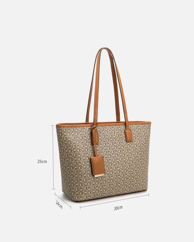 شنطه آن نسائيه كلاسيك باللون البيج