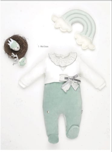 أفرول بناتي مُخمل أنيق بِ أبه ، وفيونكة .